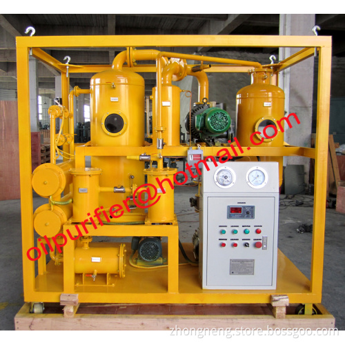2015 new Automatic Running Transformer Oil Purifier, Insulating Oil Regeneration Machine